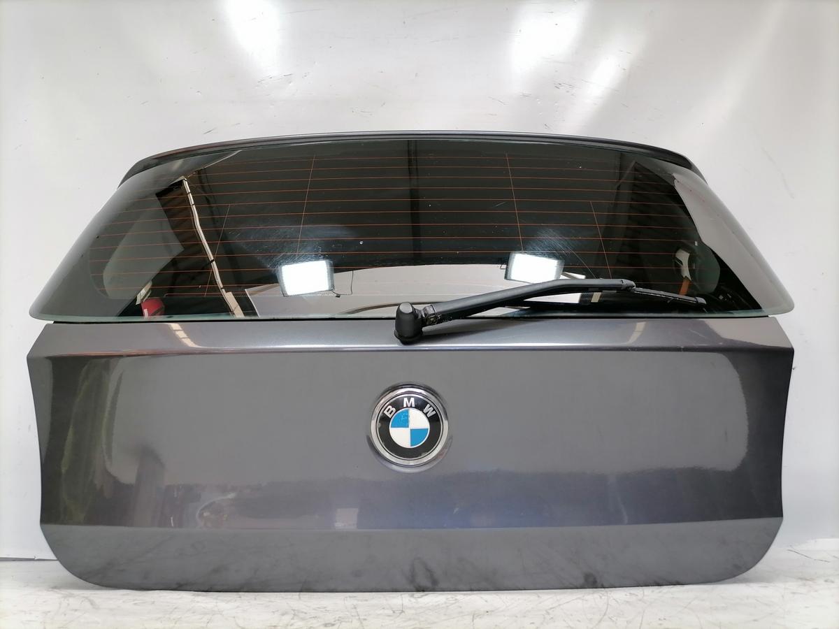 BMW 1er E87 original Heckklappe mit Heckscheibe Sparkling Graphite Bj.2005
